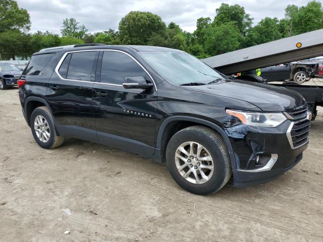 1GNERGKW2JJ128121 - 2018 CHEVROLET TRAVERSE LT BLACK photo 4