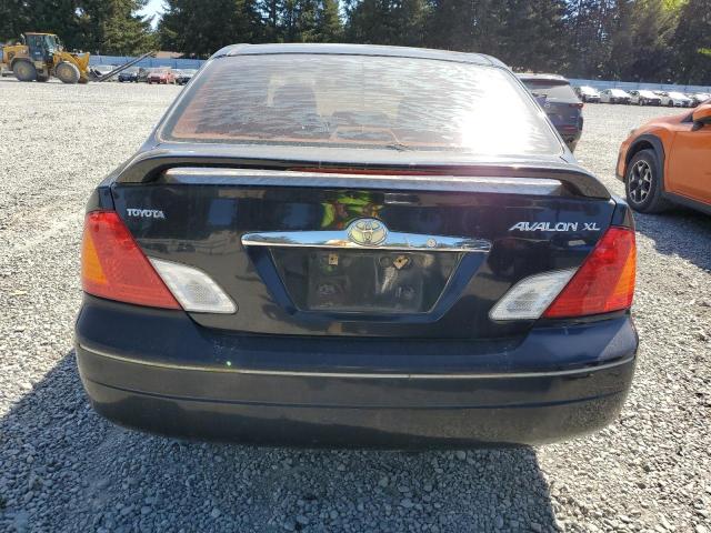 4T1BF28B21U181536 - 2001 TOYOTA AVALON XL BLACK photo 6