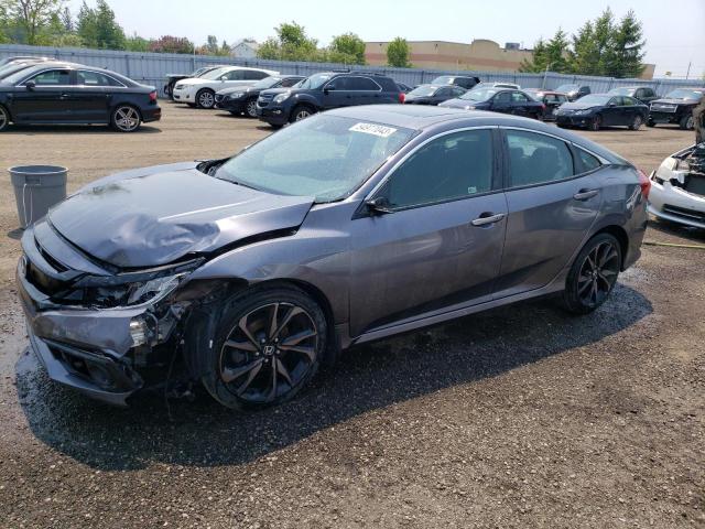 2HGFC2F82LH023338 - 2020 HONDA CIVIC SPORT 灰色 照片 1