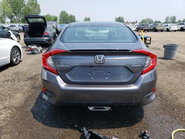 2HGFC2F82LH023338 - 2020 HONDA CIVIC SPORT 灰色 照片 6