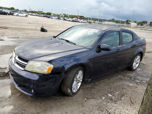 1B3BD1FG1BN574539 - 2011 DODGE AVENGER MAINSTREET BLUE photo 1