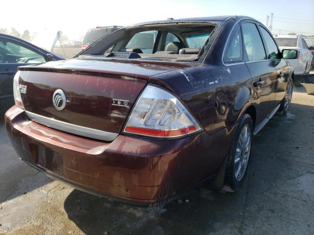 1MEHM42W99G631512 - 2009 MERCURY SABLE PREMIER MAROON photo 3