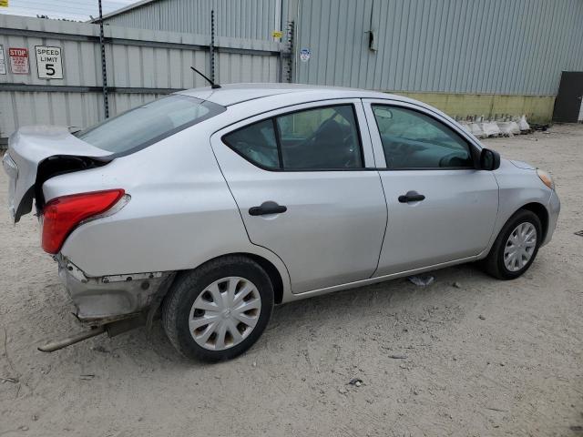 3N1CN7AP6EL805940 - 2014 NISSAN VERSA S GRAY photo 3