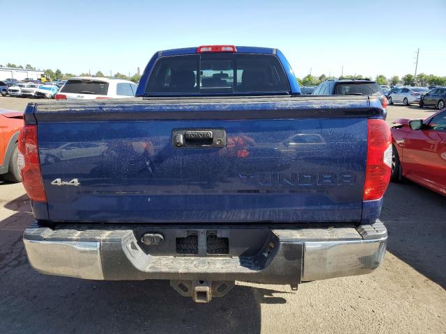 5TFUW5F18EX409732 - 2014 TOYOTA TUNDRA DOUBLE CAB SR/SR5 BLUE photo 6