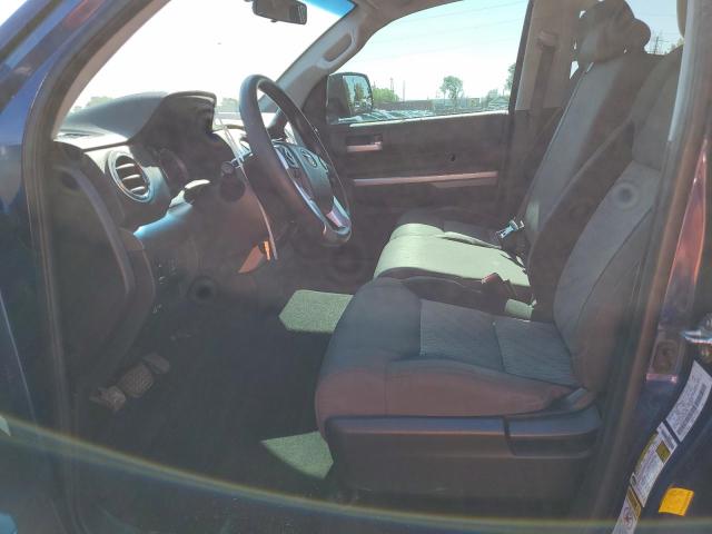 5TFUW5F18EX409732 - 2014 TOYOTA TUNDRA DOUBLE CAB SR/SR5 BLUE photo 7