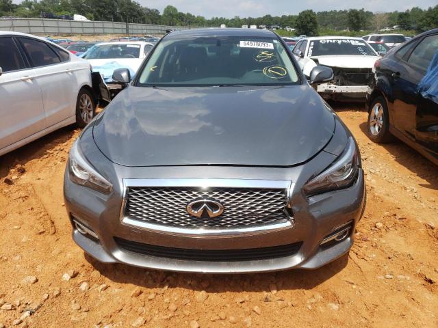 JN1BV7AR4FM398656 - 2015 INFINITI Q50 PREMIU BASE GRAY photo 5