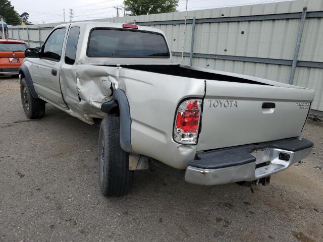 5TESM92N54Z419137 - 2004 TOYOTA TACOMA XTRACAB PRERUNNER SILVER photo 2