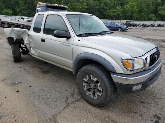 5TESM92N54Z419137 - 2004 TOYOTA TACOMA XTRACAB PRERUNNER ვერცხლისფერი ფოტო 4