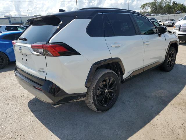 4T3E6RFV4NU099274 - 2022 TOYOTA RAV4 XSE WHITE photo 3