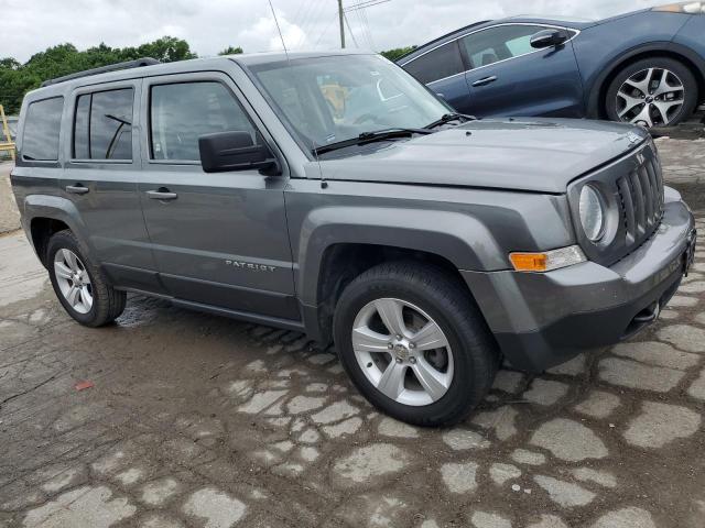 1C4NJRBB5ED541647 - 2014 JEEP PATRIOT SPORT GRAY photo 4