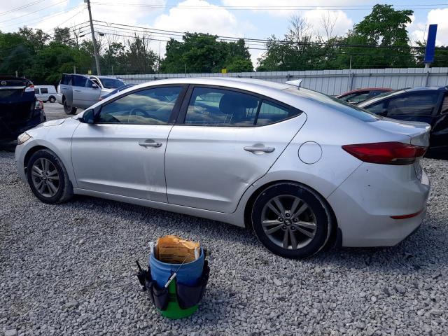 5NPD84LF8JH361093 - 2018 HYUNDAI ELANTRA SEL SILVER photo 2