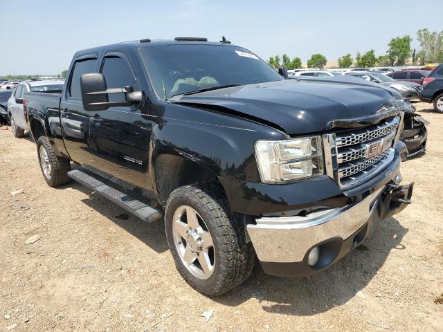 1GT121E80DF219322 - 2013 GMC SIERRA K2500 SLT BLACK photo 4