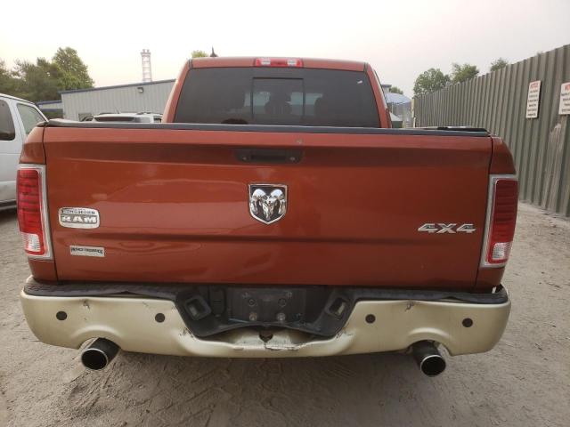 1C6RR7PT0DS643245 - 2013 RAM 1500 LONGHORN ORANGE photo 6