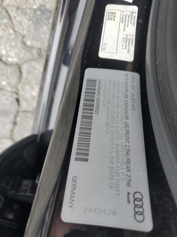 WAUHGAFC1EN009920 - 2014 AUDI A6 PRESTIGE შავი ფოტო 12