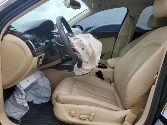 WAUHGAFC1EN009920 - 2014 AUDI A6 PRESTIGE შავი ფოტო 7