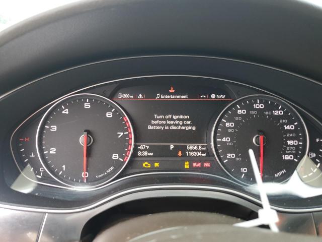 WAUHGAFC1EN009920 - 2014 AUDI A6 PRESTIGE შავი ფოტო 9