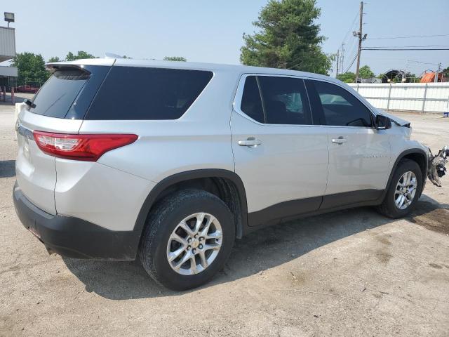 1GNERFKW0KJ226740 - 2019 CHEVROLET TRAVERSE LS SILVER photo 3