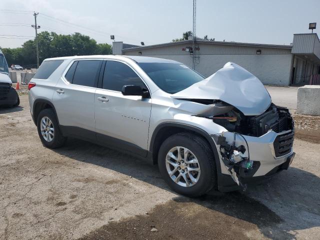 1GNERFKW0KJ226740 - 2019 CHEVROLET TRAVERSE LS SILVER photo 4