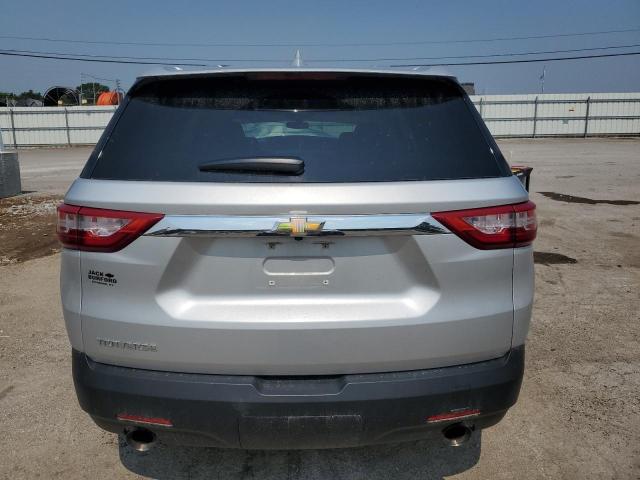 1GNERFKW0KJ226740 - 2019 CHEVROLET TRAVERSE LS SILVER photo 6