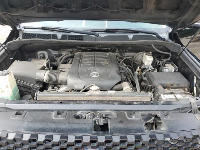 5TFUW5F1XJX703191 - 2018 TOYOTA TUNDRA DOUBLE CAB SR/SR5 BLACK photo 11