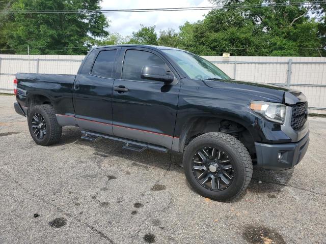 5TFUW5F1XJX703191 - 2018 TOYOTA TUNDRA DOUBLE CAB SR/SR5 BLACK photo 4