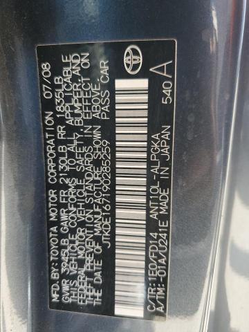 JTKDE167190285259 - 2009 TOYOTA SCION TC 黑色 照片 12