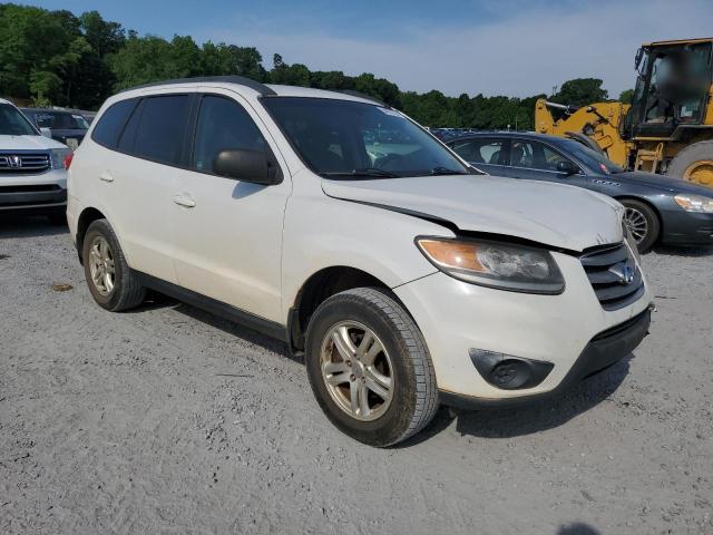 5XYZG3AB4CG127384 - 2012 HYUNDAI SANTA FE GLS WHITE photo 4