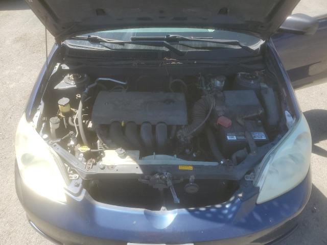 2T1KR32E94C199618 - 2004 TOYOTA COROLLA MA XR BLUE photo 11