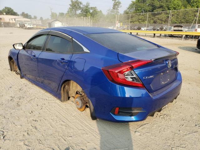2HGFC2F82KH525166 - 2019 HONDA CIVIC SPORT 蓝色 照片 2