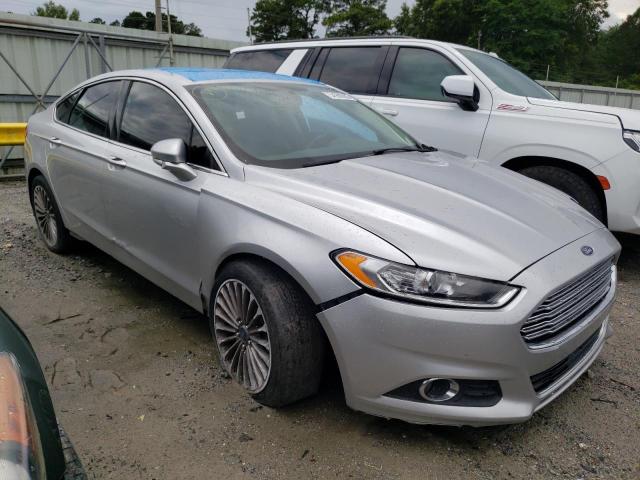 3FA6P0K93ER122981 - 2014 FORD FUSION TITANIUM SILVER photo 4