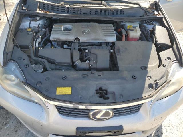 JTHKD5BH4C2056334 - 2012 LEXUS CT 200 SILVER photo 11