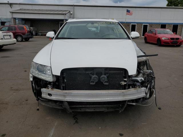 WAU4GAFB9BN075181 - 2011 AUDI A6 PRESTIGE თეთრი ფოტო 5