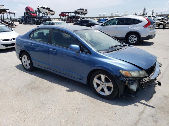19XFA16639E035189 - 2009 HONDA CIVIC LX-S Bleu photo 4