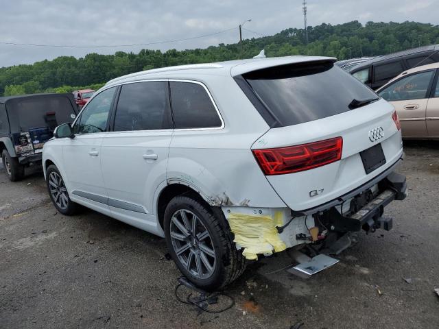 WA1VAAF77JD010106 - 2018 AUDI Q7 PRESTIGE WHITE photo 2