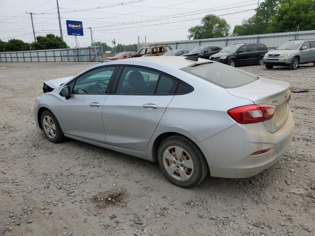 1G1BA5SM0H7110397 - 2017 CHEVROLET CRUZE L SILVER photo 2