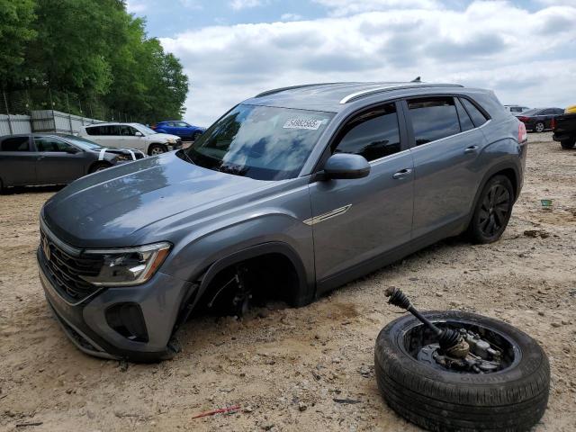 1V2WE2CA0RC209115 - 2024 VOLKSWAGEN ATLAS CROS SE GRAY photo 1