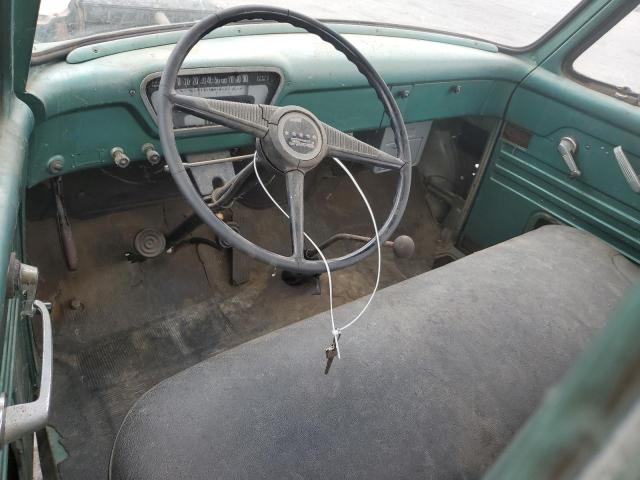 F10D5R34276 - 1955 FORD PICKUP GREEN photo 8