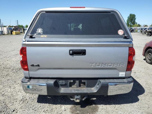 5TFUY5F19EX371924 - 2014 TOYOTA TUNDRA DOUBLE CAB SR/SR5 SILVER photo 6
