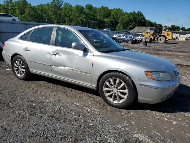 KMHFC46F87A161989 - 2007 HYUNDAI AZERA SE SILVER photo 4