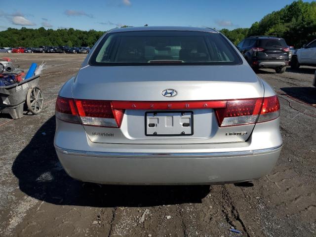 KMHFC46F87A161989 - 2007 HYUNDAI AZERA SE SILVER photo 6