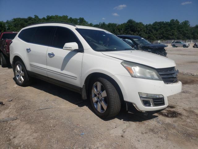 1GNKRJKDXEJ152056 - 2014 CHEVROLET TRAVERSE LTZ WHITE photo 4