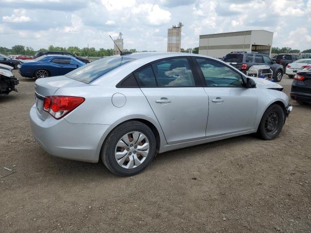 1G1PB5SH6G7158037 - 2016 CHEVROLET CRUZE LIMI LS SILVER photo 3