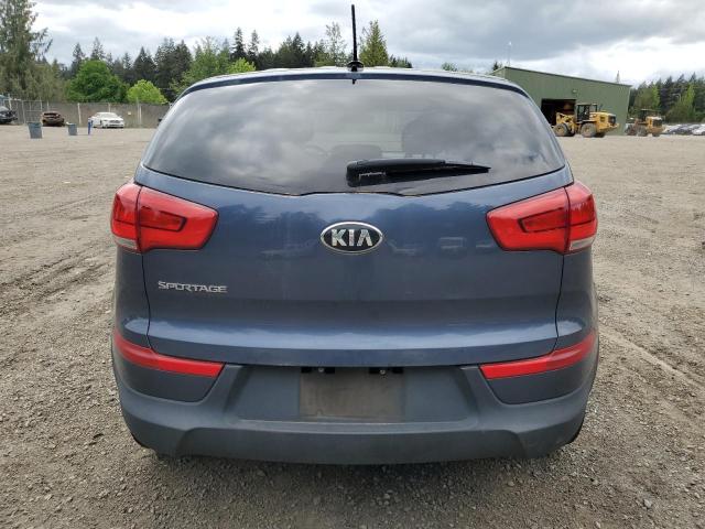 KNDPBCAC2G7876699 - 2016 KIA SPORTAGE LX BLUE photo 6