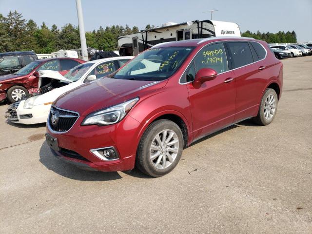 LRBFX2SA2KD007808 - 2019 BUICK ENVISION ESSENCE ყავისფერი ფოტო 1