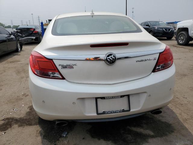 2G4GS5EV7C9134486 - 2012 BUICK REGAL PREMIUM WHITE photo 6