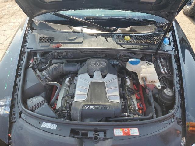 WAUKGAFB4AN054390 - 2010 AUDI A6 PRESTIGE შავი ფოტო 11