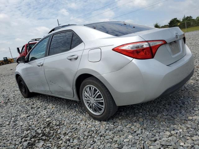 2T1BURHE4EC109771 - 2014 TOYOTA COROLLA L SILVER photo 2