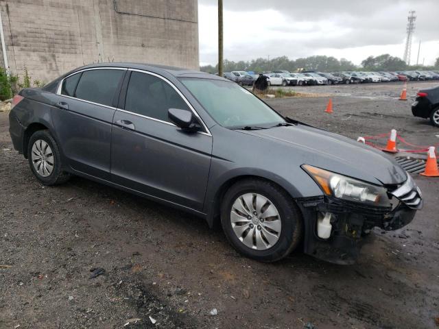 1HGCP2F33CA191919 - 2012 HONDA ACCORD LX GRAY photo 4