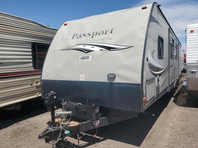 4YDT32226GT411830 - 2016 KEYSTONE PASSPORT TAN photo 2