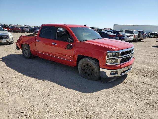 3GCUKSEC8EG306487 - 2014 CHEVROLET SILVERADO K1500 LTZ RED photo 4